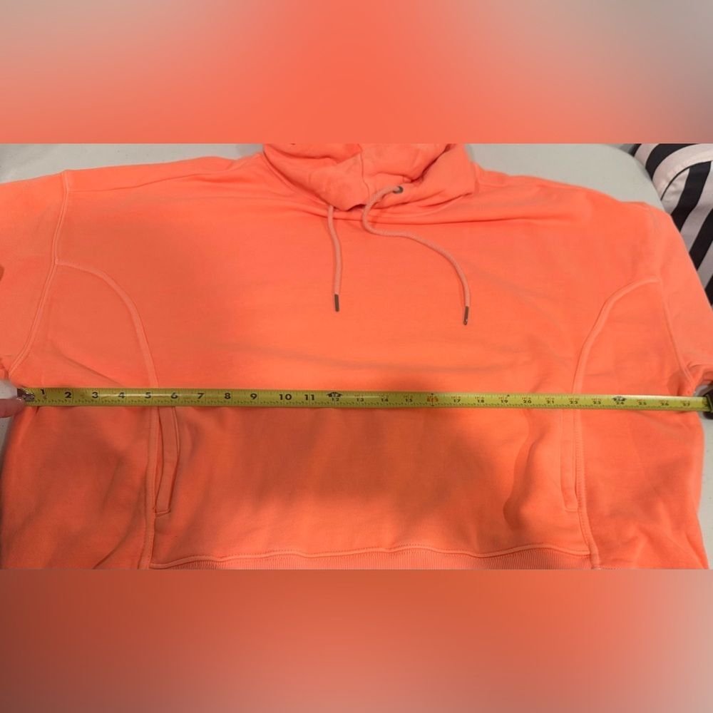 NWOT Free People FP Movement Sprint to the Finish Sweatshirt Hoodie Orange Small - Picture 7 of 10